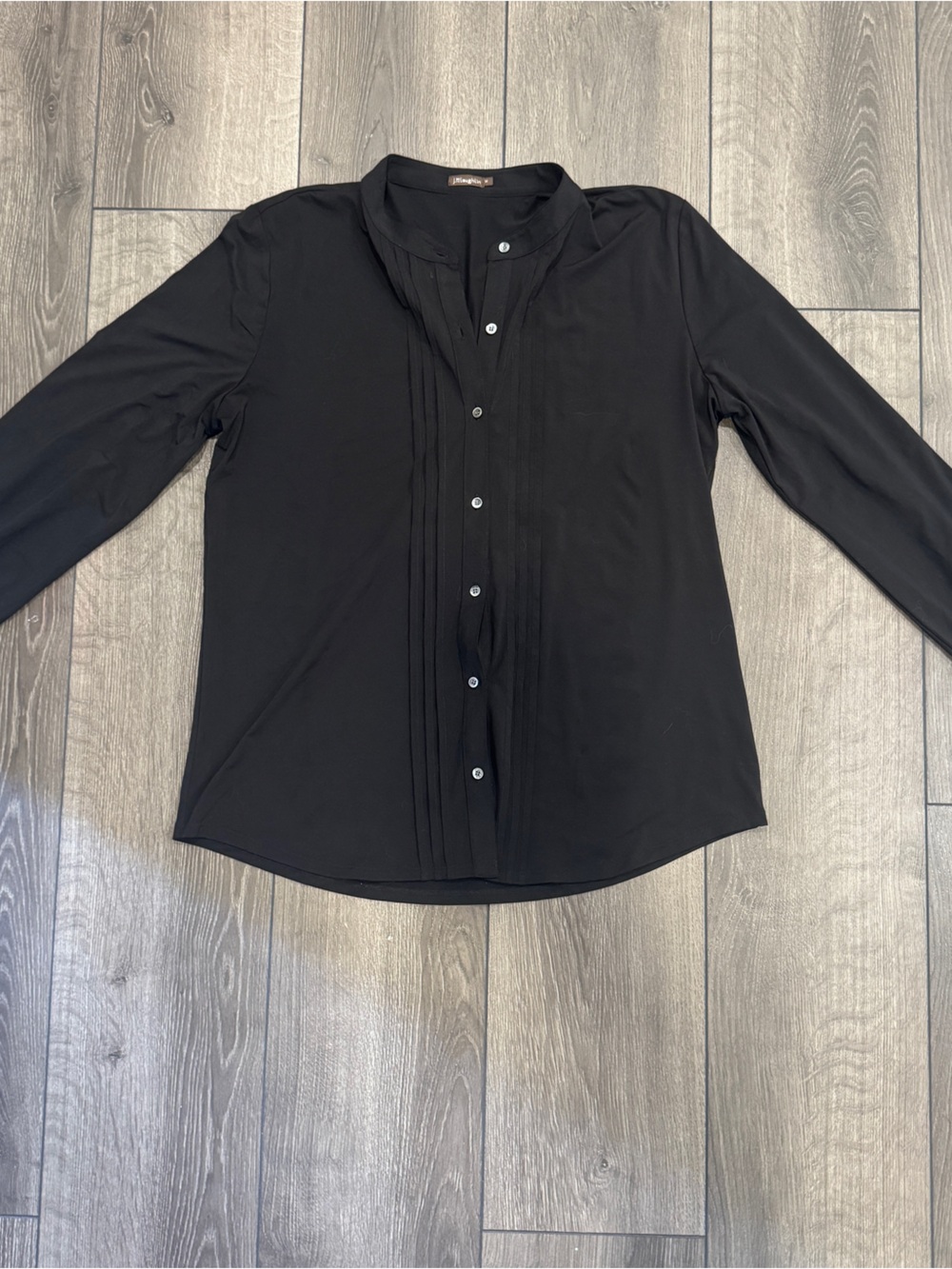J.McLaughlin Women’s Long Sleeve Black Top Sz M